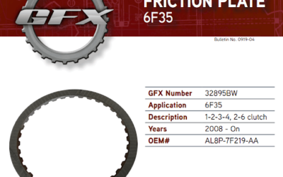 Shift Gears with Quality Friction Plates from GFX