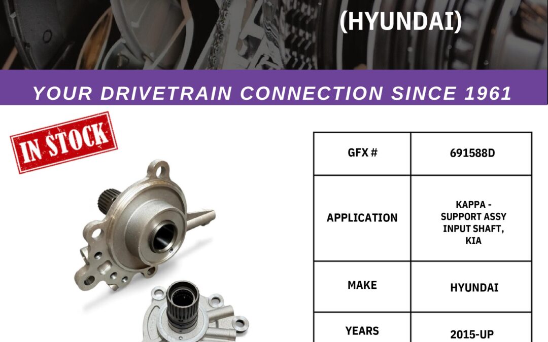 Top 4 High-Demand Transmission Parts from GFX to Stock This Month